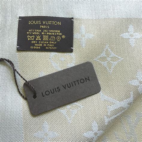 buy louis vuitton monogram scarf tag